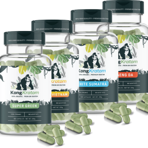 Pick 4 Strains Capsules Variety Pack (4 x 250 Capsules)