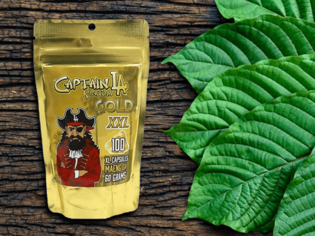 Captain Kratom LA Gold XXL capsules review