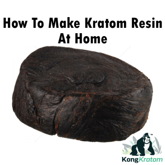 how to make kratom resin at home