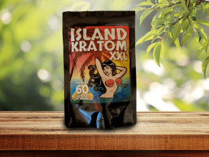 Island Kratom XXL Caps Review Packaging